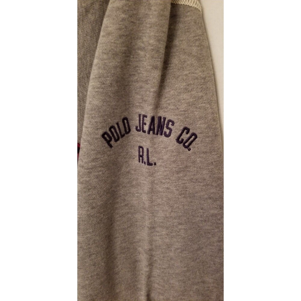 Ralph Lauren Unisex Sweatshirt Ralph Lauren Spell-Out Polo Jeans Size Large - Picture 8 of 9